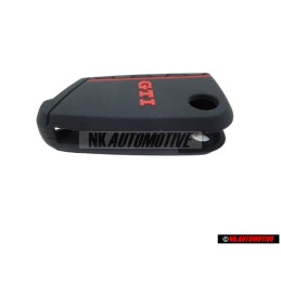 VW Original Schlüsselcover Schwarz/Rot - 000087012ALGCA