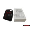 VW Original Schlüsselcover Schwarz/Rot - 000087012ALGCA