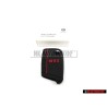 VW Original Schlüsselcover Schwarz/Rot - 000087012ALGCA