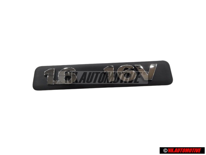 VW Original 1.6 16V Schriftzug Emblem Logo für Motorabdeckung Chrom - 036103929H