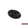 VW Original Abdeckung Satinschwarz - 357853169A 01C
