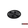 VW Original Abdeckung Satinschwarz - 357853169A 01C