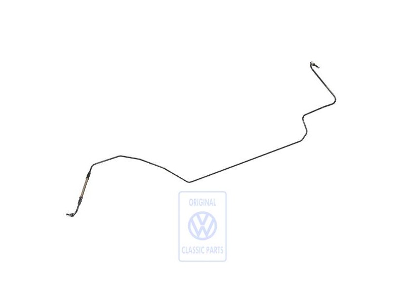 VW Original Bremsrohr Von Hydrauliksystem Zum Bremsschlauch - 1J1614724D