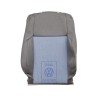 VW Original Lehnenbezug Stoff Mit Lehnentasche Blau/Schwarz - 1J0881805QFKMD