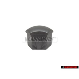 Audi Original Radschraubenkappe Grau-Metallic - 321601173A Z37