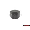 Audi Original Radschraubenkappe Grau-Metallic - 321601173A Z37