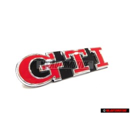 VW Original GTI Vorne Kühlergrill Emblem Schriftzug Rot - 5G0853679AGKRR