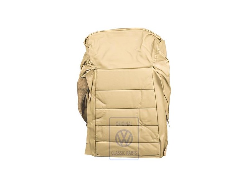 VW Original Lehnenbezug (Leder) Beduin (Braun) - 155881801AE8VX
