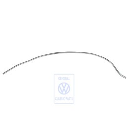 VW Original Zierleiste Für Tür Schwarz/Chrom - 533853516A GX4
