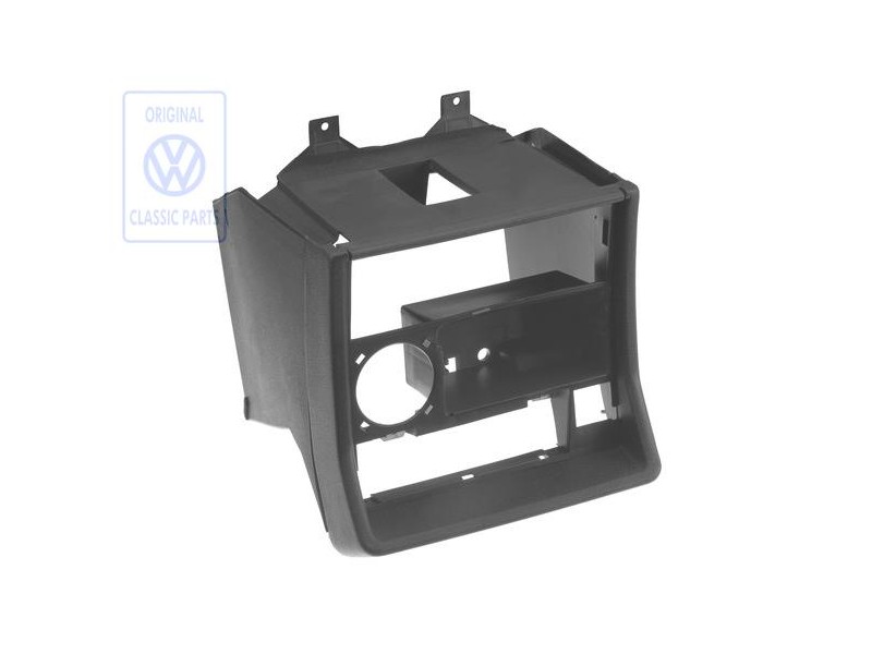 VW Original Mittelkonsole-Oberteil Satinschwarz - 533863241D 01C