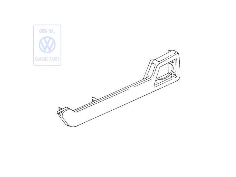 VW Original Ablagekasten Satinschwarz - 533867131 01C