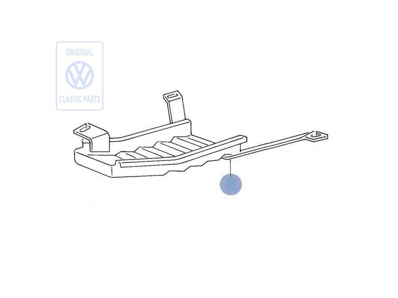 VW Original Abschirmblech - 533253731A
