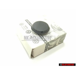 VW Original Abdeckung Antennenloch Kotflügel Satinschwarz - 443821169 01C