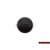 VW Original Abdeckung Antennenloch Kotflügel Satinschwarz - 443821169 01C