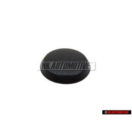 VW Original Abdeckung Antennenloch Kotflügel Satinschwarz - 443821169 01C
