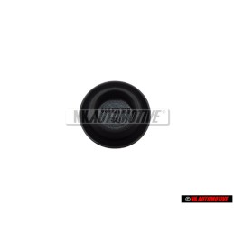 VW Original Abdeckung Antennenloch Kotflügel Satinschwarz - 443821169 01C