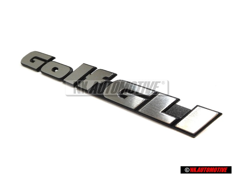 VW Original GOLF GLI Hinten Schriftzug Emblem Logo - 191853687R GX2
