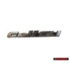 VW Original GOLF GLI Hinten Schriftzug Emblem Logo - 191853687R GX2