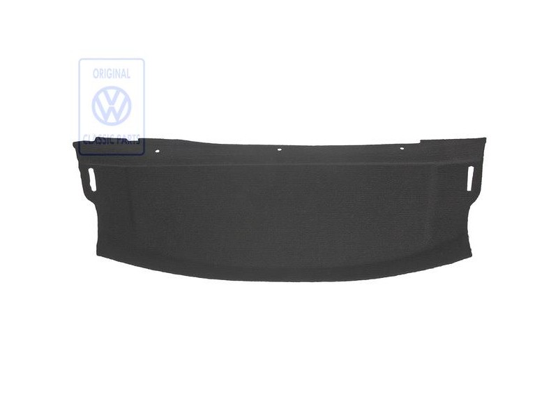 VW Original Verkleidung Für Ablageblech Hinten Schwarz - 167863413A 5AV