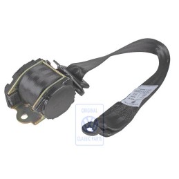 VW Original Dreipunkt-Sicherheitsgurt Satinschwarz - 1H9857805B B41