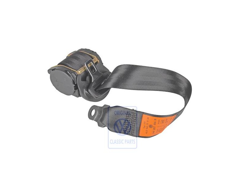 VW Original Dreipunkt-Sicherheitsgurt Satinschwarz - 1H9857806B B41