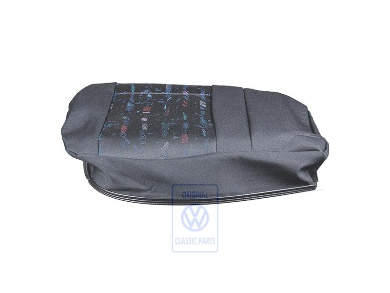 VW Original Sitzbezug (Stoff/Kunstleder) Schwarz - 1H9885406E DTL