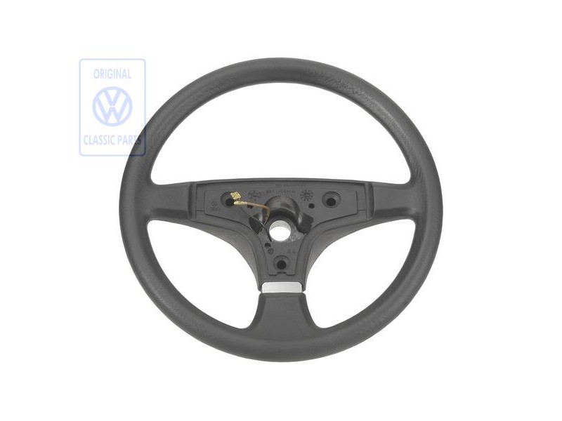 VW Original Sportlenkrad Satinschwarz - 867419091N 01C