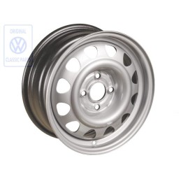 VW Original Stahlfelge Chromfarben - 1H0601027 091