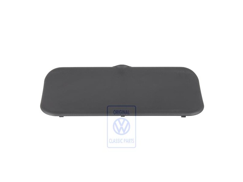 VW Original Abdeckkappe Satinschwarz - 1H9807395 B41