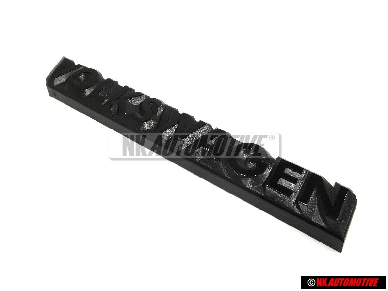 VW Original VOLKSWAGEN Hinten Schriftzug Emblem Logo Schwarz - 325853685