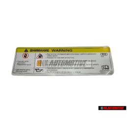 Audi Original Kennschild - 8K0010520D