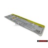 Audi Original Kennschild - 8K0010520D