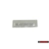 Audi Original Kennschild - 8K0010520D