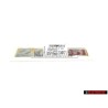 VW Original 2.0 TSI Hinten Schriftzug Emblem Logo Chrom Rot - 1Q0853675S GQF