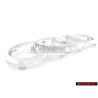 Audi Original Ringe Vorne Kühlergrill Emblem Logo Zeichen Chrom - 8T0853605