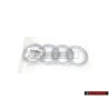 Audi Original Ringe Vorne Kühlergrill Emblem Logo Zeichen Chrom - 8T0853605