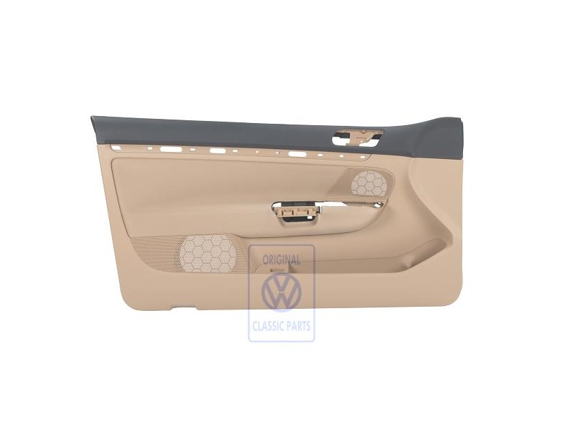 VW Original Türverkleidung (Stoff) Anthrazit/Purebeige - 1K3867011APRDE
