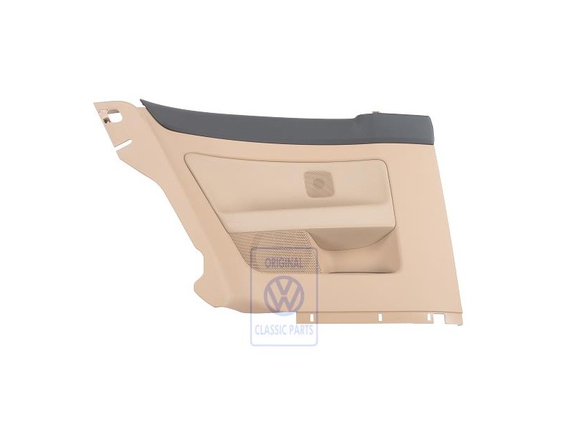 VW Original Seitenverkleidung (Stoff) Anthrazit/Purebeige - 1K3867043ABRDE