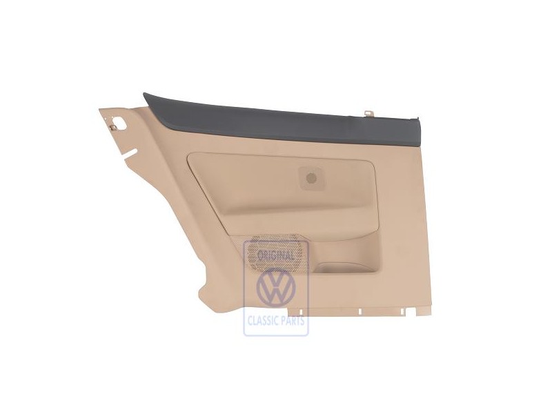 VW Original Seitenverkleidung (Stoff) Anthrazit/Purebeige - 1K3867043ABRDH