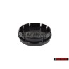 VW Original Radzierkappe Chromfarben/Schwarz - 1H0601171B BXF