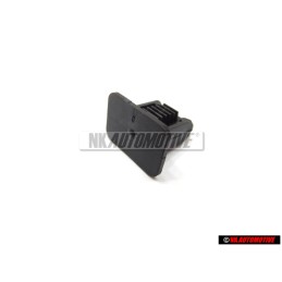VW Original Clip Satinschwarz - 357867646 01C