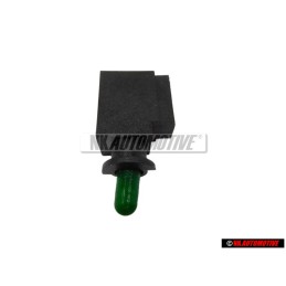 VW Original Lampenträger Mit Glühlampe Grün - 357919243A K25