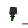 VW Original Lampenträger Mit Glühlampe Grün - 357919243A K25