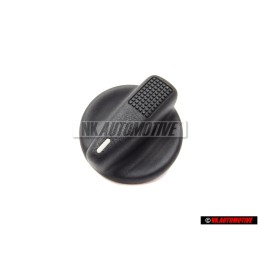 VW Original Drehknopf Satinschwarz - 357927533 01C