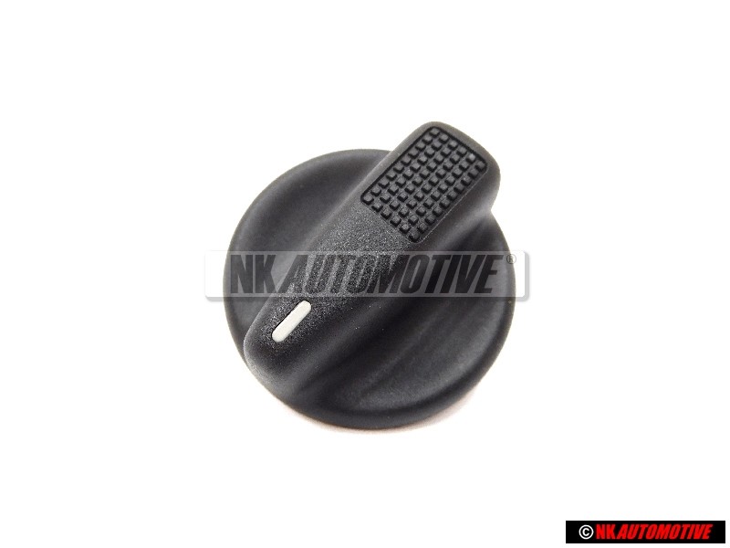 VW Original Drehknopf Satinschwarz - 357927533 01C