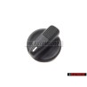 VW Original Drehknopf Satinschwarz - 357927533 01C