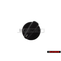 VW Original Drehknopf Satinschwarz - 357927533 01C
