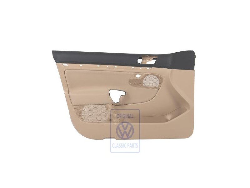 VW Original Türverkleidung (Stoff) Titanschwarz/Purebeige - 1K4867011FDTRU