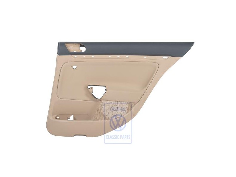 VW Original Türverkleidung (Stoff) Anthrazit/Purebeige - 1K6867212GSRDH