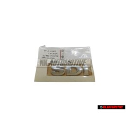 VW Original SDI Hinten Schriftzug Emblem Logo Chrom - 1K0853675M 739